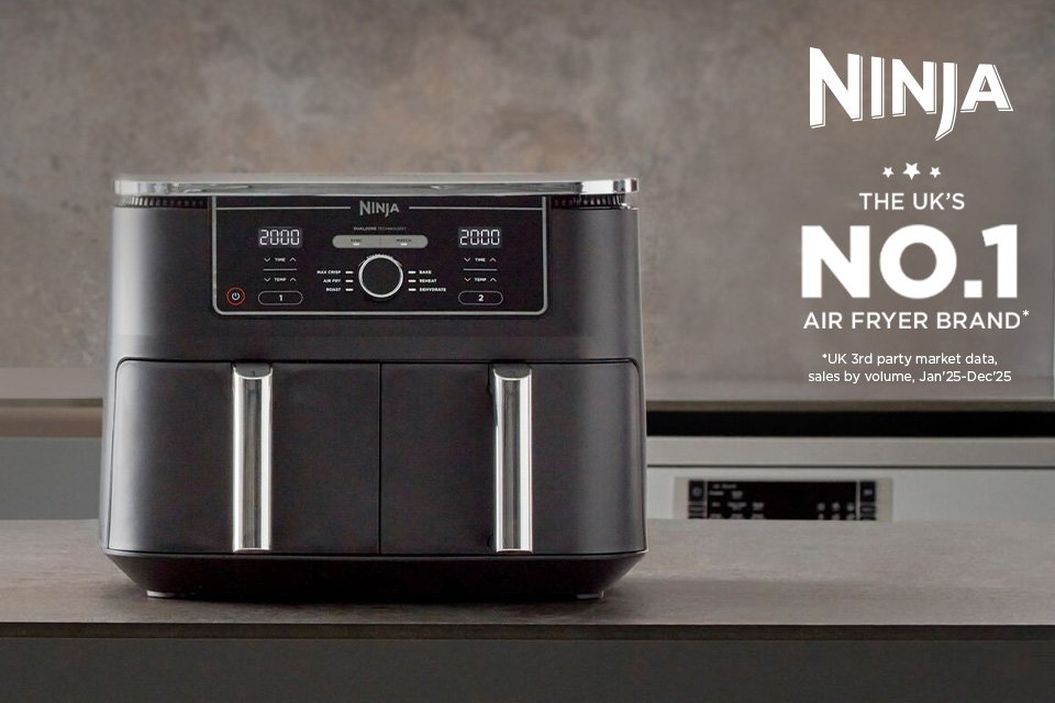 Upgrade your air fryer today with Ninja. A healthier way to cook your favourite meals and snacks.
