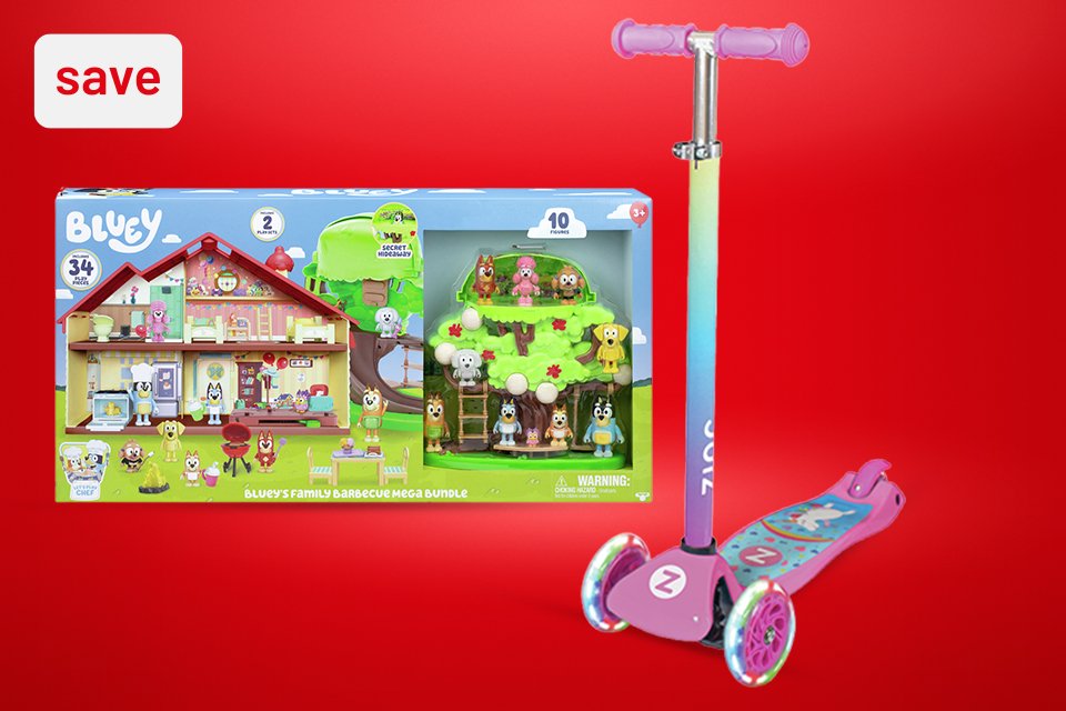 Save up to 50% on selected toys and nursery this Easter. Includes LEGO®, Barbie & more!