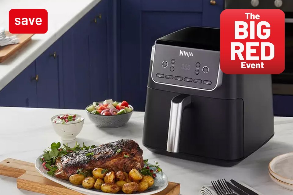 The Big Red Event. Save up to 20% on selected Ninja appliances using code RED20.