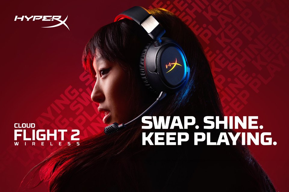 HyperX Flight 2 headset.