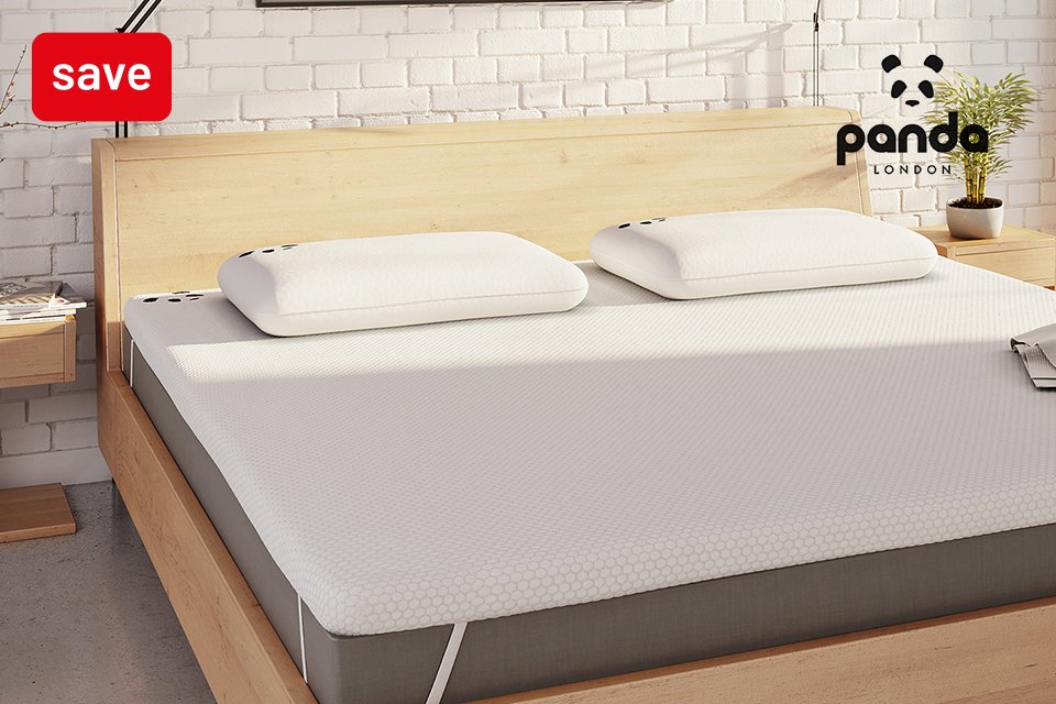Save 20% on selected Panda bedding and mattresses.