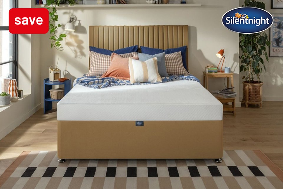 Our latest Silentnight offers. Time to replace tired nights.