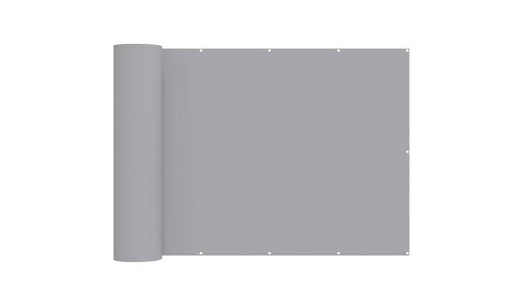 Walplus Balcony Screen - Light Grey - 300 x 150 cm