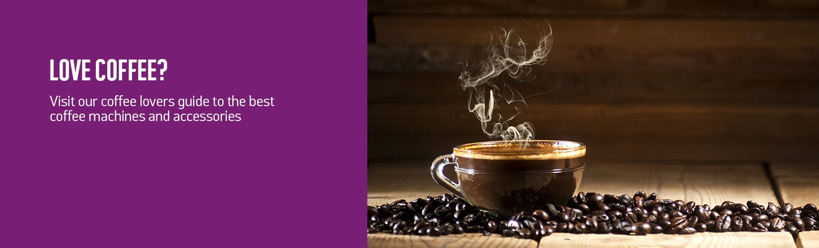 Love coffee? Visit our coffee lovers guide to the best coffee machines and accessories.