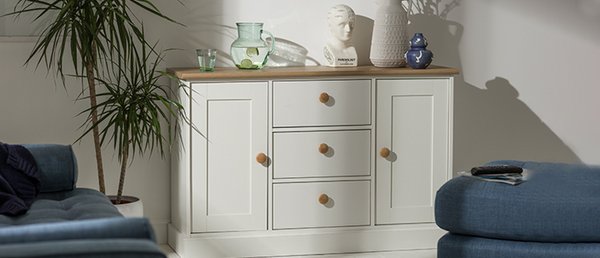 Mahogany top sideboard argos