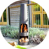 Outdoor heating and barbecues.