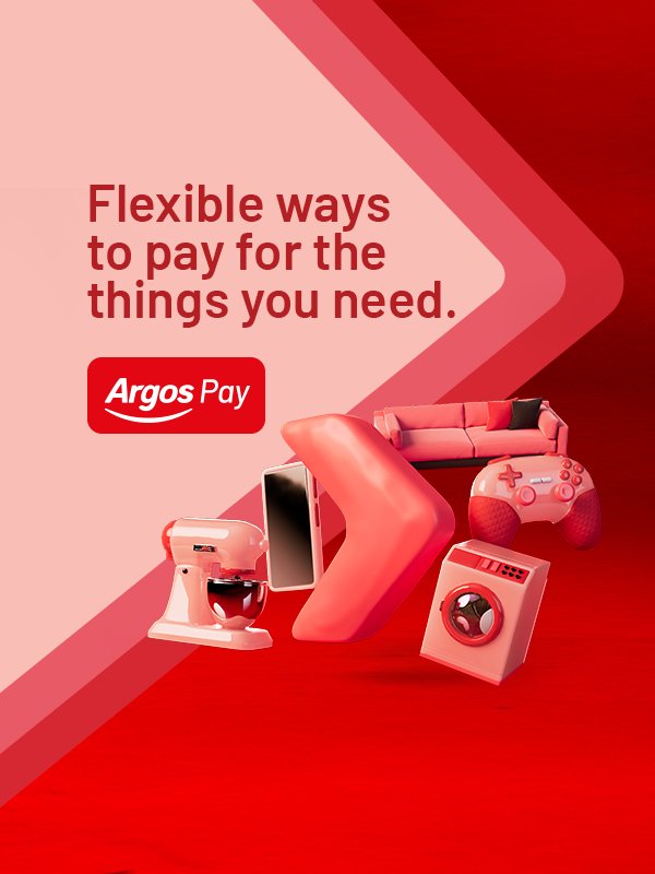 Argos pay. Flexible ways to pay for the things you need.