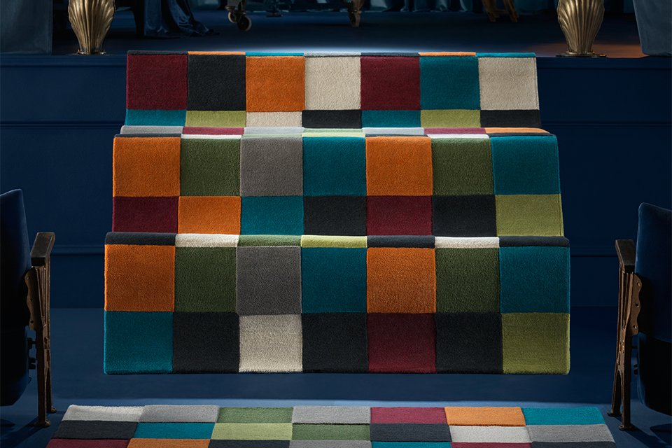 Archive Patch Wool Rug - Designed by Heather Goode.