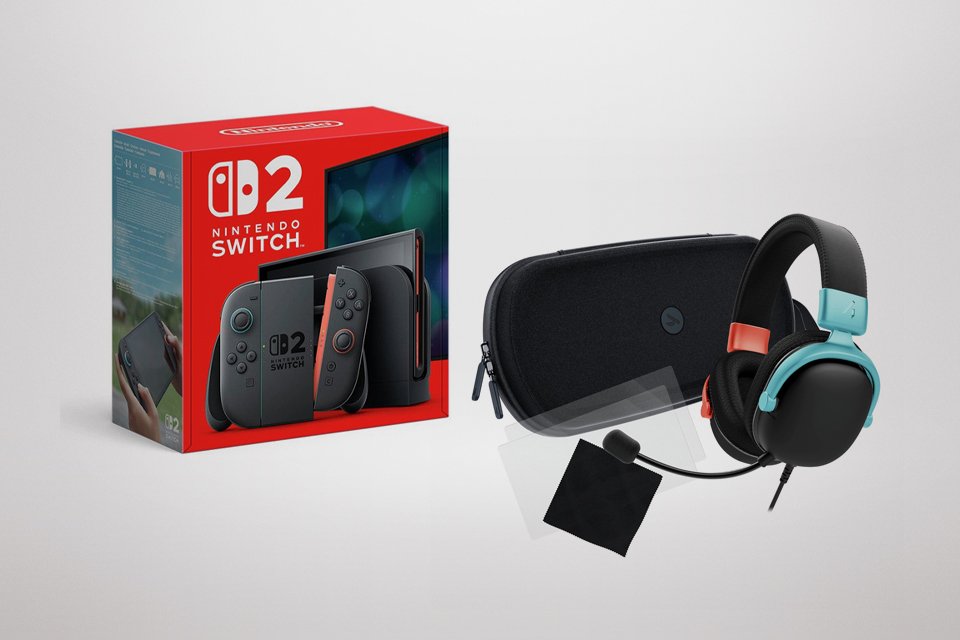 Buy a Nintendo Switch 2 and get a Stealth accessory bundle for £20.
