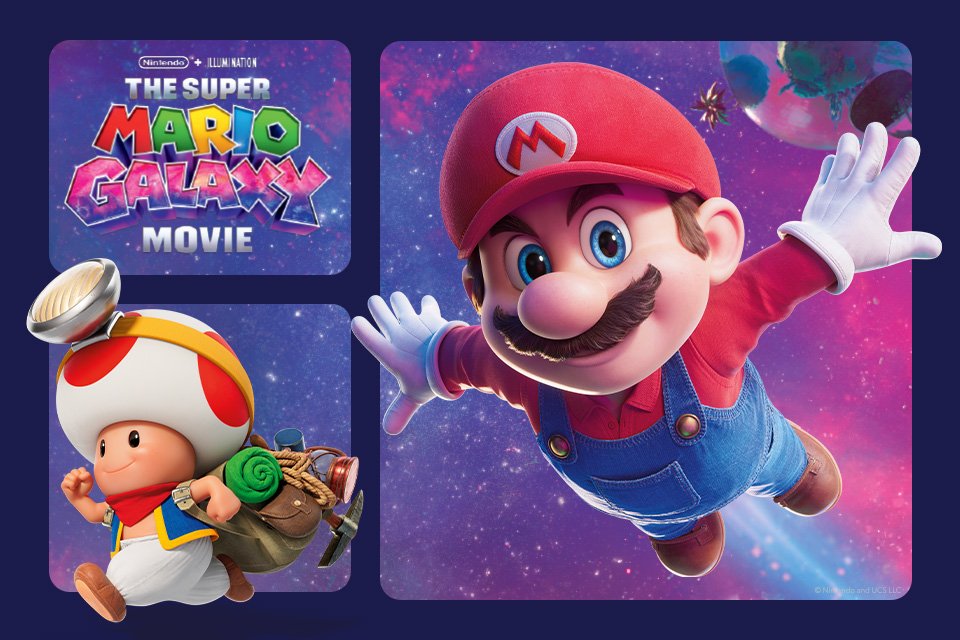 The Super Mario Galaxy Movie. Shop Mario toys, games, homewares & more.