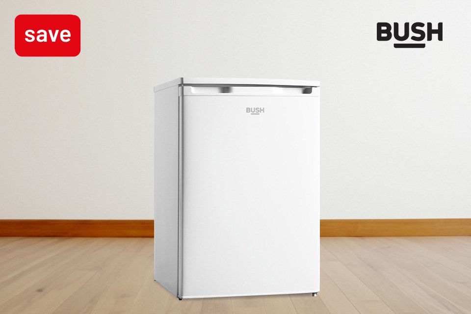 Save up to £50 on selected Bush refrigeration appliances.