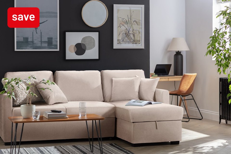 Save up to 1/3 on selected living room. Includes sofas, coffee tables and more.