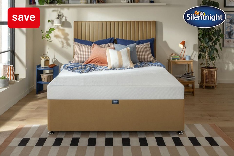 Our latest Silentnight offers. Time to replace tired nights.