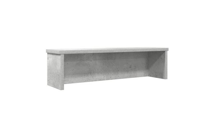 Walplus Stackable Kitchen Rack - Concrete Grey - 50 x 15 x 16 cm