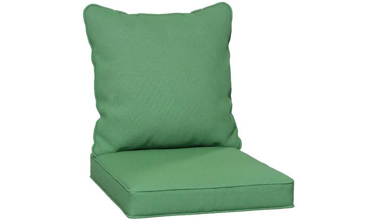 Outsunny Water Repellent Polyester Cushion Set - Green