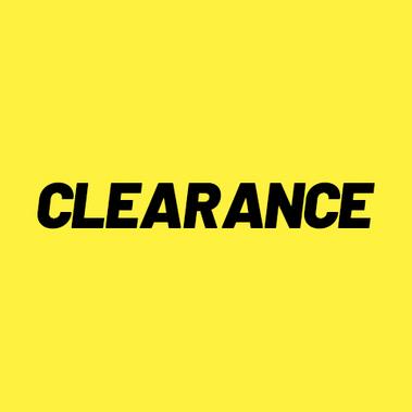 Clearance.
