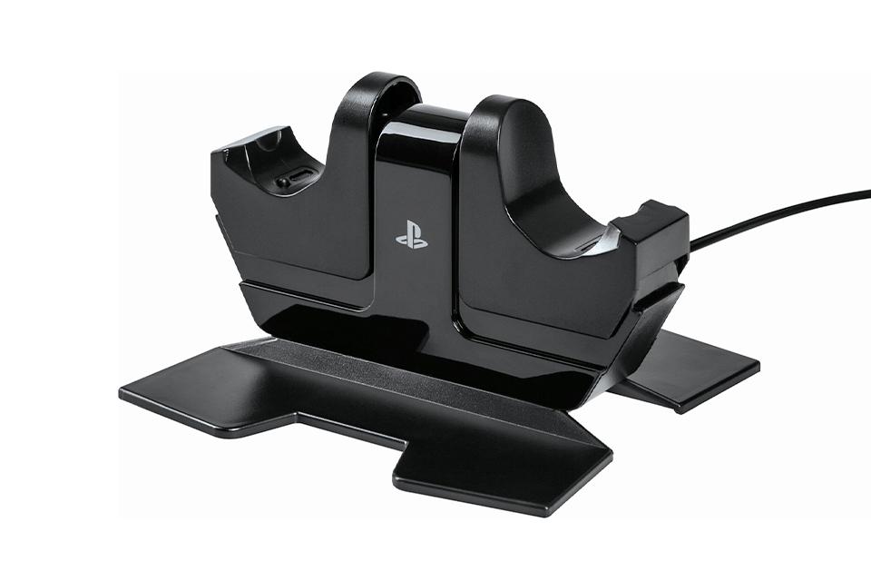 A PowerA PS4 dual charging station for DualShock 4 controllers.
