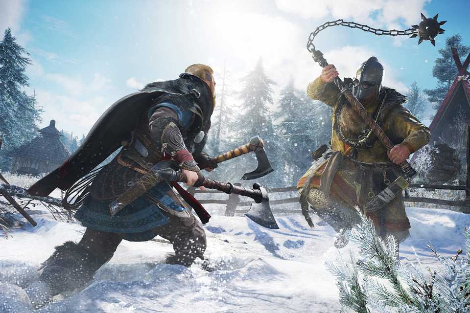 A screenshot from the game Assassin's Creed: Valhalla.