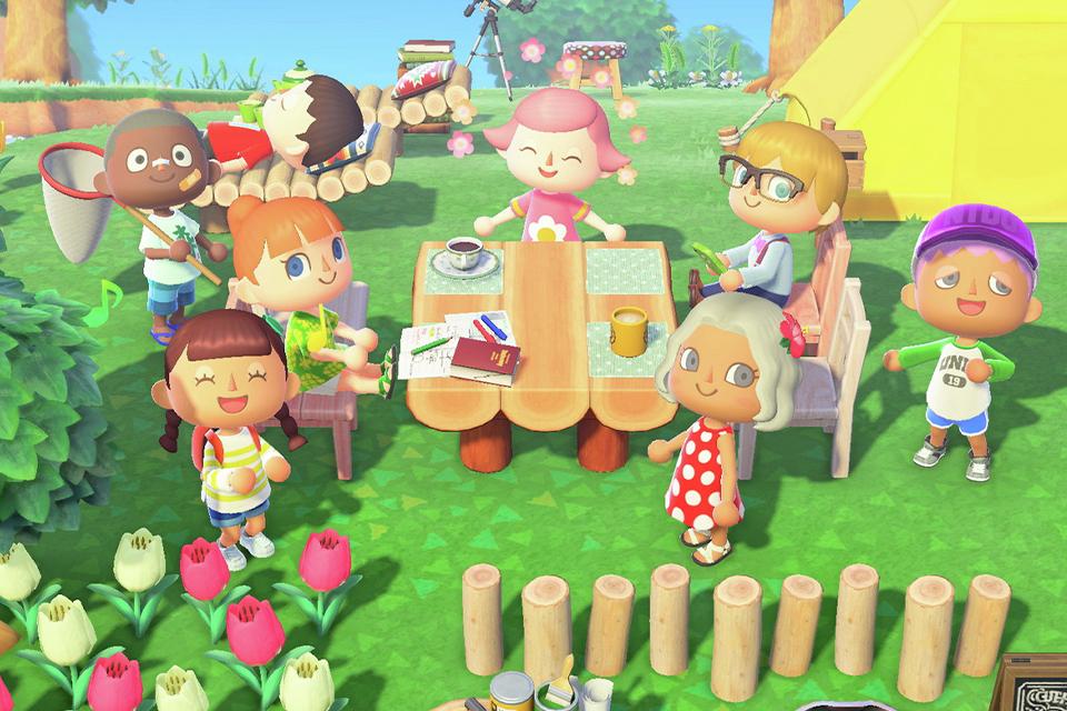 A screenshot from the game Animal Crossing: New Horizons.