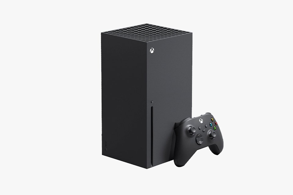 An Xbox Series X console.