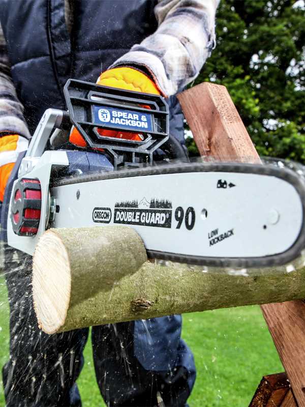 Choose the right chainsaw for the job.