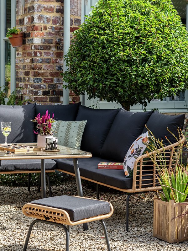 Relax in style with our garden furniture sets.    