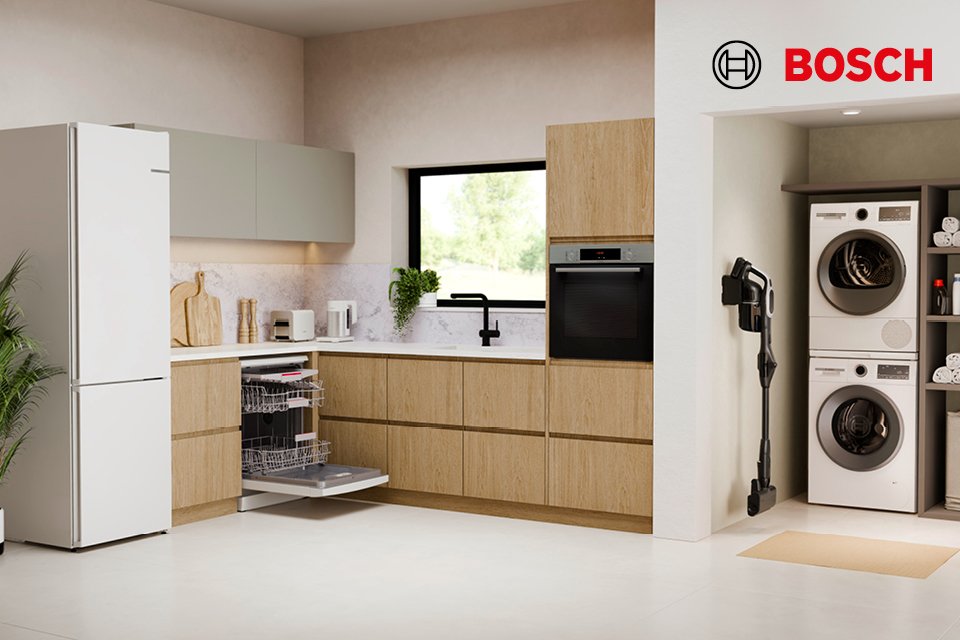 5-year warranty with Bosch. T&Cs apply. 01.04.2026 - 31.03.2027.