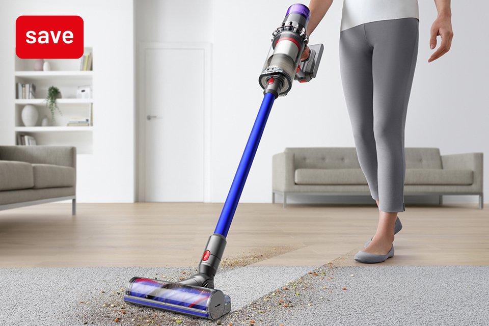 Save up to 35% on Dyson floorcare.