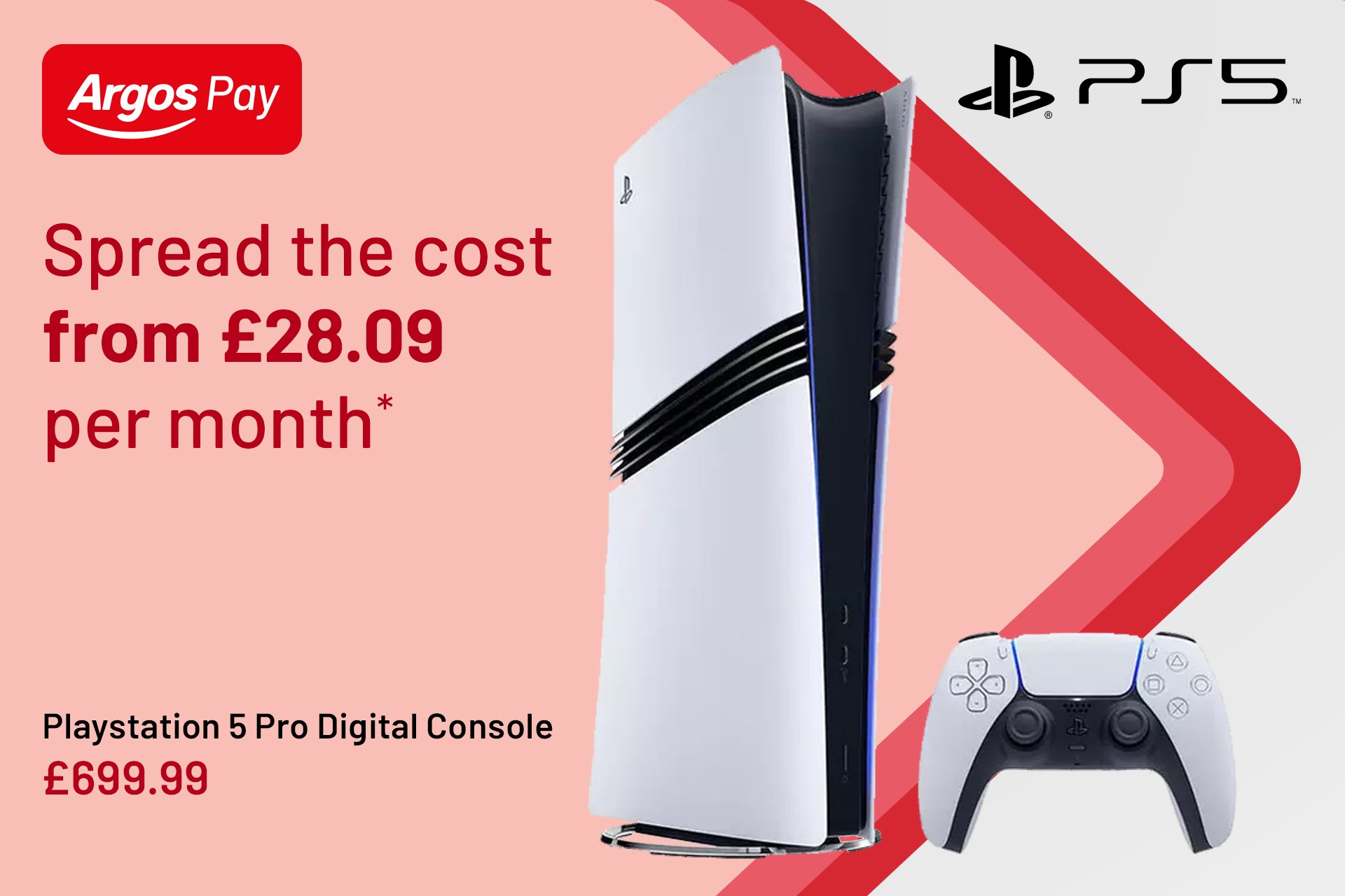 Flexible ways to pay. Subject to status. 18+. UK only. Terms Apply. New Day Ltd is the lender, Argos Limited is the credit broker.