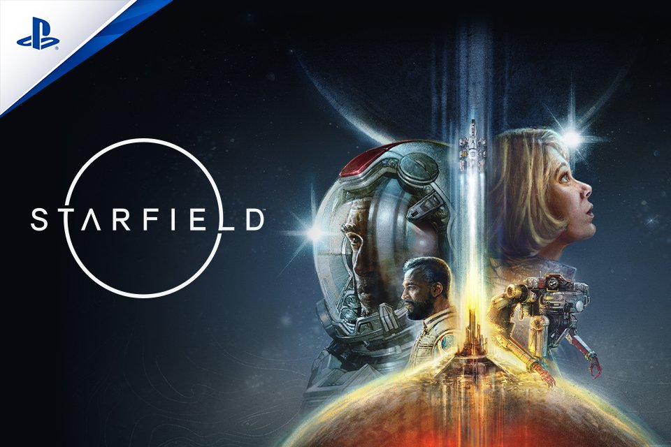 Starfield. Out now for PlayStation 5.