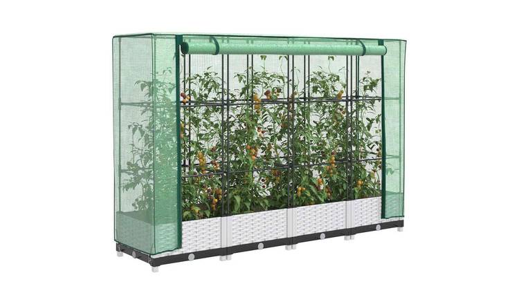 Walplus Steel Raised Garden Bed V2 - 160 x 40 x 123 cm
