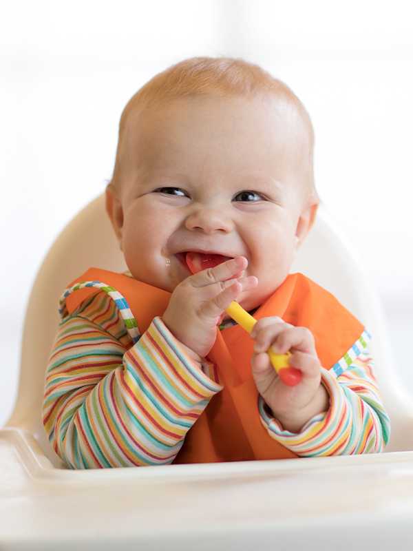 Baby weaning guide.