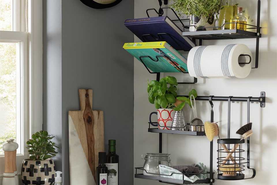 Argos kitchen hot sale storage shelves
