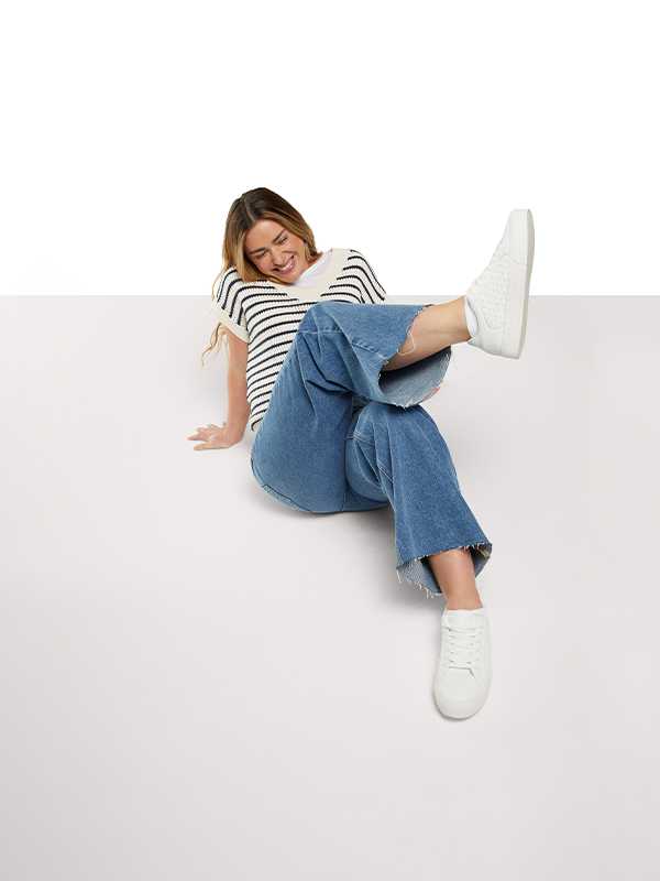 Tu ladies top straight leg jeans