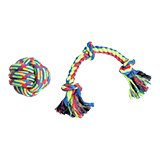 Rope dog toys.