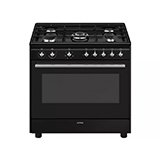 Smeg cooking appliances.