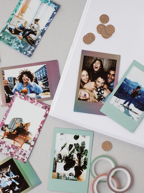 Check out our instant camera printers and film packs.