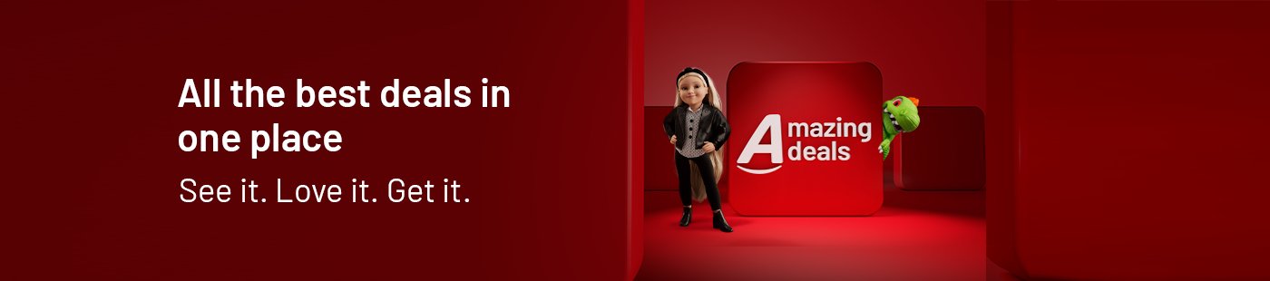 A-mazing deals. All the best deals in one place. See it. Love it. Get it.