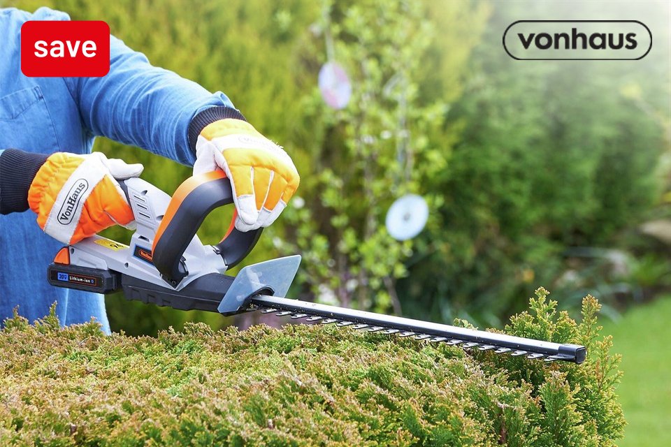 Save 15% on selected Vonhaus products with code VONHAUS.