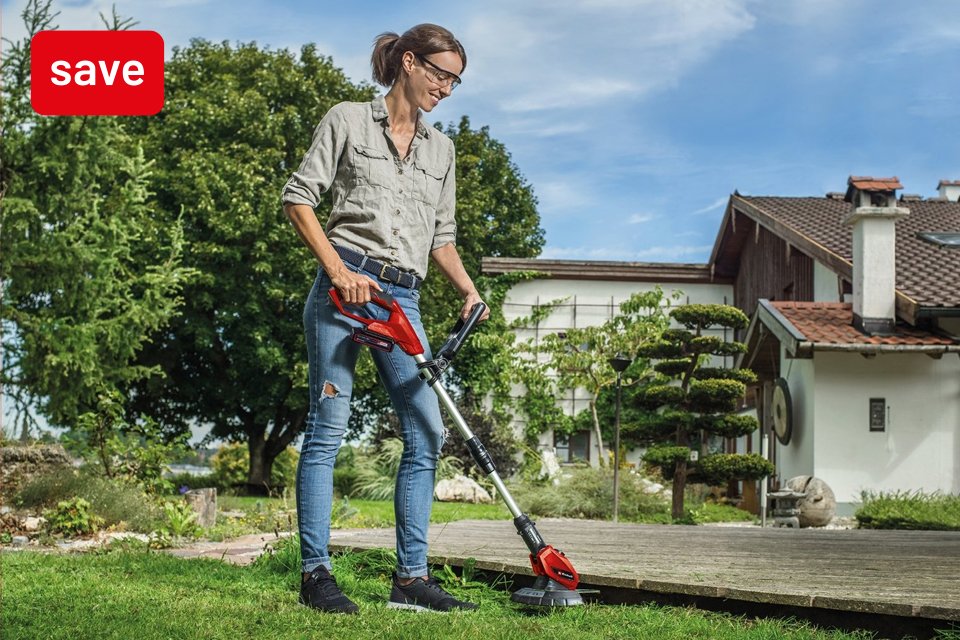 Save up to 25% on selected Einhell Lines.