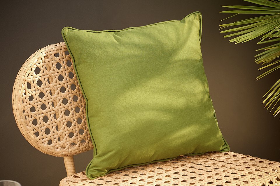 Habitat Green Outdoor Cushion.