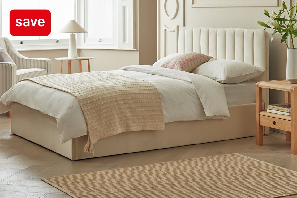 Save 20% on selected beds and mattresses. Use code FURN20.