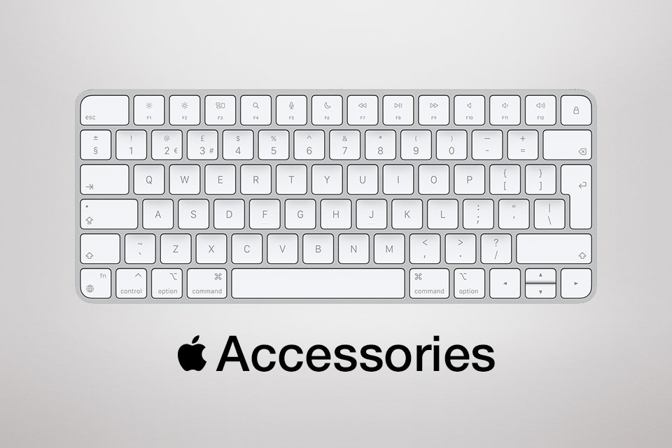 Save £10 on selected Magic Keyboard and Magic Mouse.