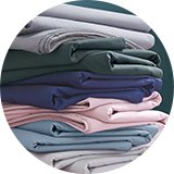 Fitted sheets & pillowcases from £8.