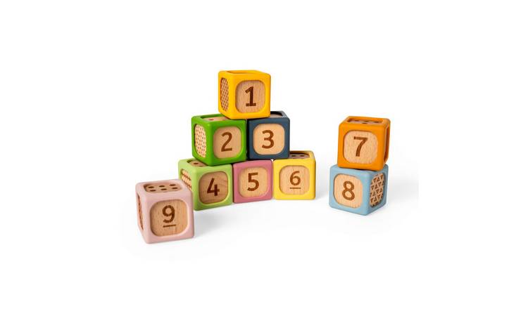 Bigjigs Toys Soft Sorting Blocks - 6 Months +