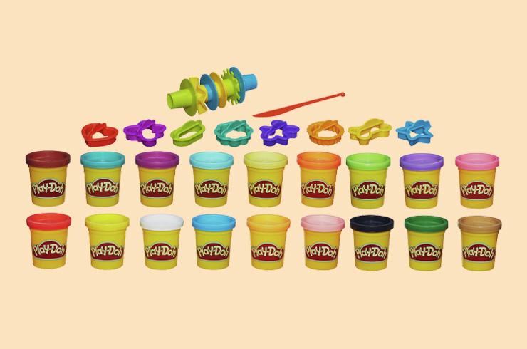 A Play-Doh super colour kit.