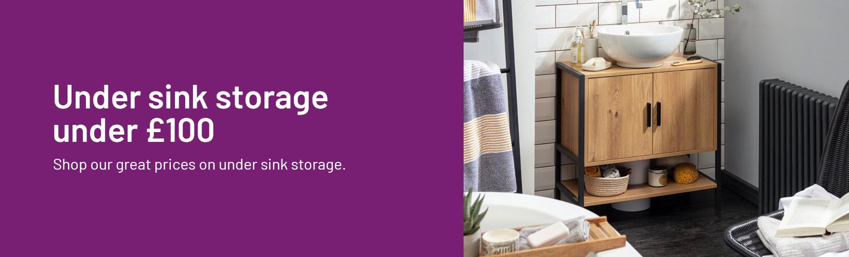 Under sink storage Argos
