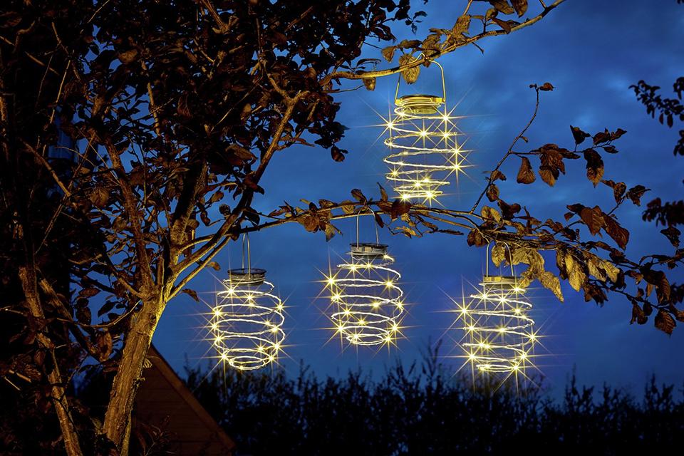 Argos home solar mini wire lanterns.