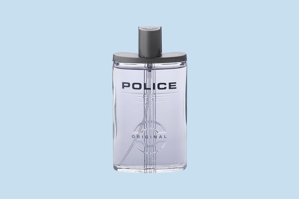 A 100ml bottle of Police Eau de Toilette.