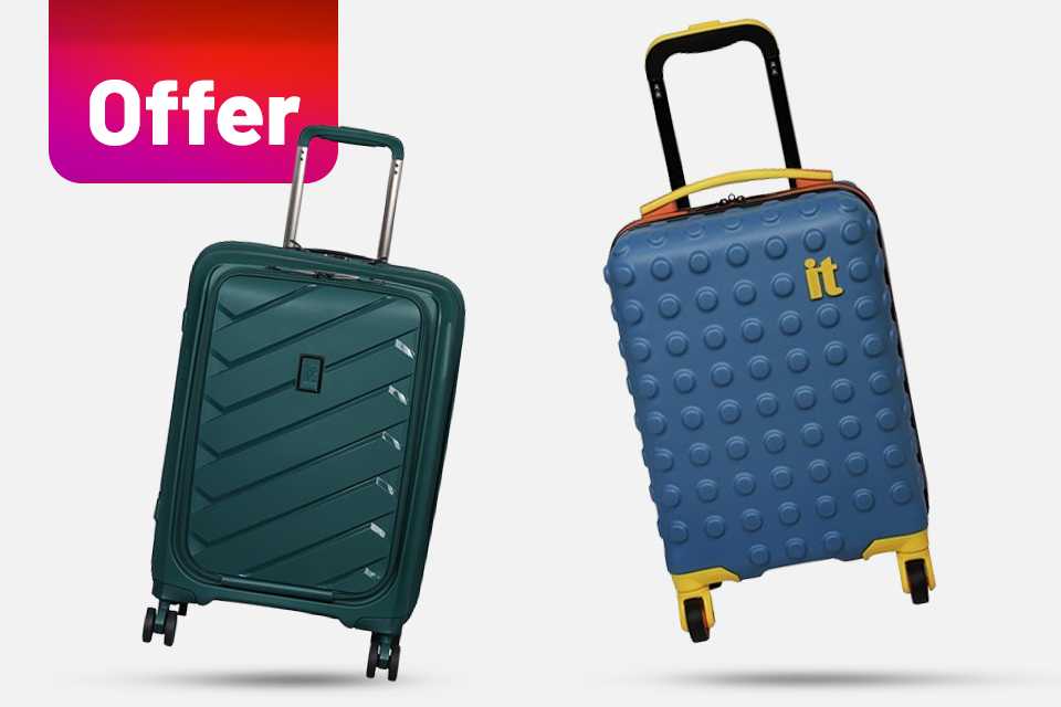 Save up to 1/3 on selected luggage.
